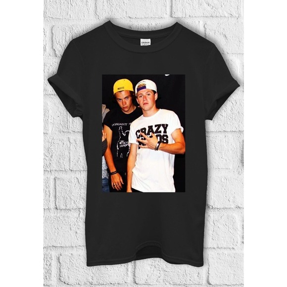 Angel H Other - Vintage Frat Boy Harry Niall T-Shirt One Direction Fan Tee